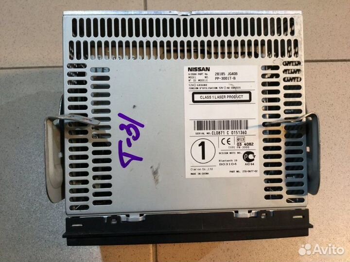 Магнитола Nissan X-Trail T31 2007-2014