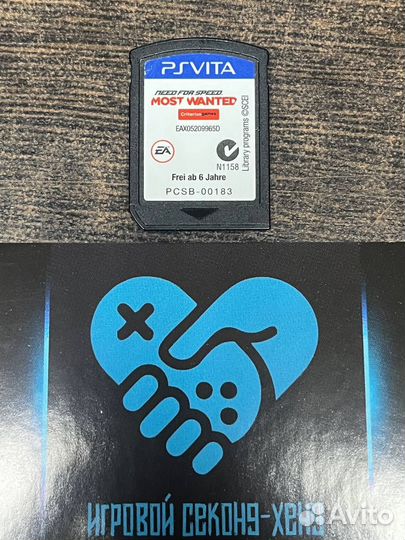 NFS Most Wanted. Лицензия Playstation Vita PSV PS