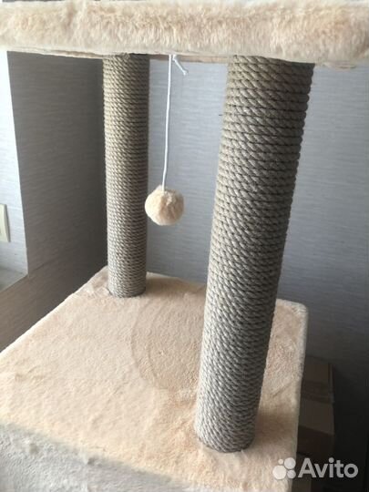 Домик для кошки с когтеточкой