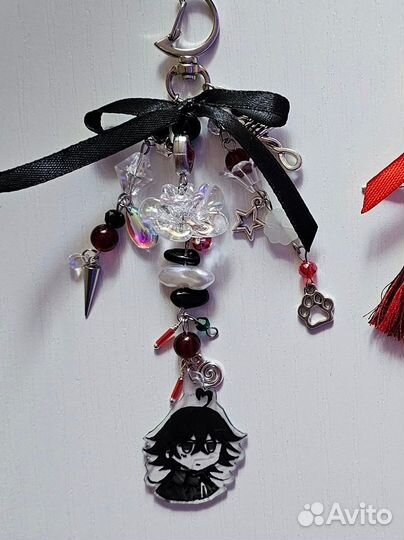 Заколочка и брелочек
