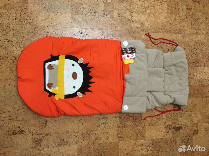 Конверт для прогулочной коляски «Ёжик»