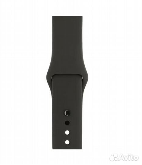 Ремешок на часы Apple watch черный