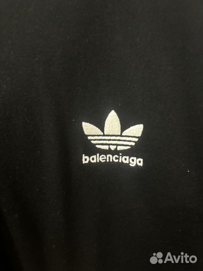 Balenciaga adidas зип худи