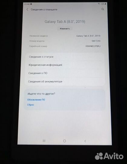 Планшет Samsung galaxy tab a 8.0 2019