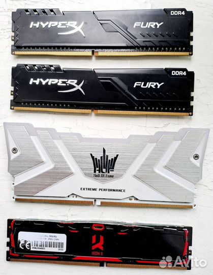 DDR4 8gb озу для пк