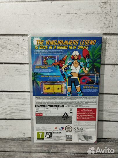 WindJammers 2 nintendo switch