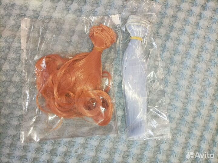 Шерсть для валяния + волосы