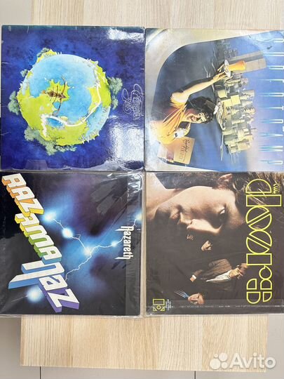 Виниловые пластинки. Рок