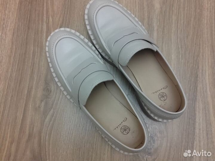 Мокасины женские 38 размер натуральная кожа