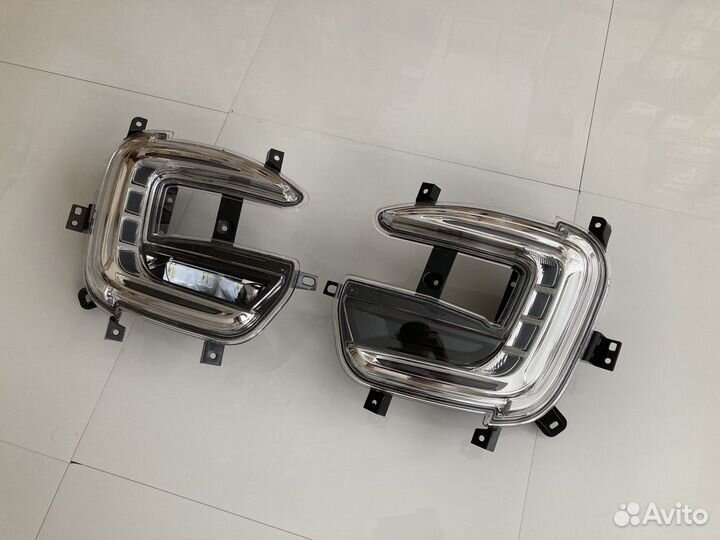 Дхо (ходовые огни) / птф Renault Kaptur - LED