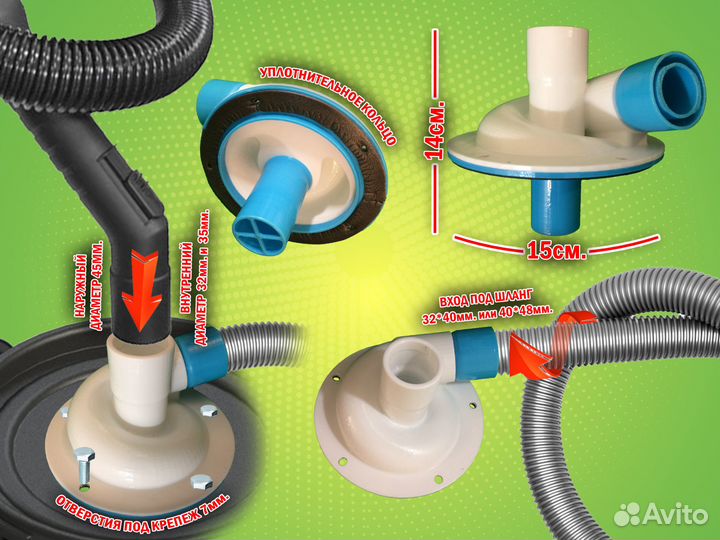 Циклонный фильтр для пылесоса