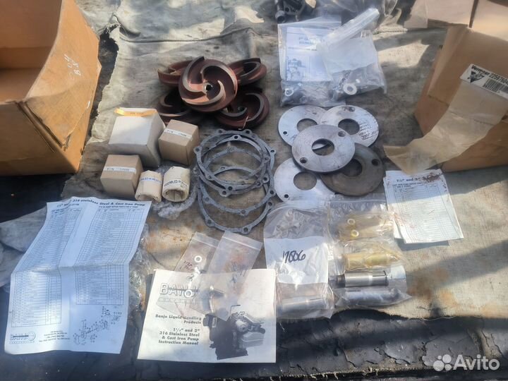 Рем.комплект центробежного насоса banjo