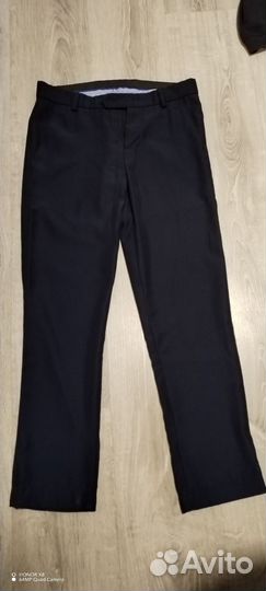 Школьная форма синяя, серая и чёрная,рубашки