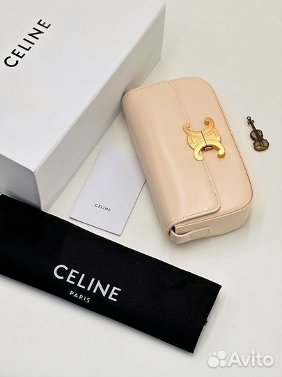 Сумка женская натуральная кожа celine