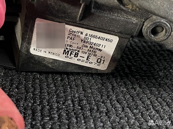 Блок силовых предохранителей Mercedes Benz W166