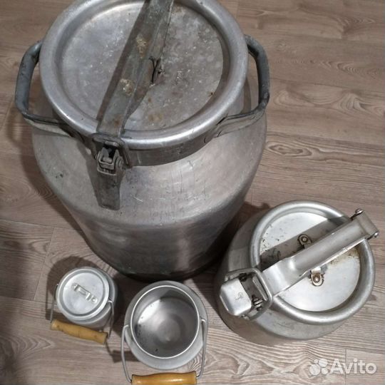 Фляги бидоны алюминиевые