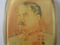Медальон И.В. Сталин и Г.К. Жуков