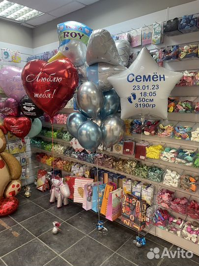 Украшение воздушными шарами в Твери