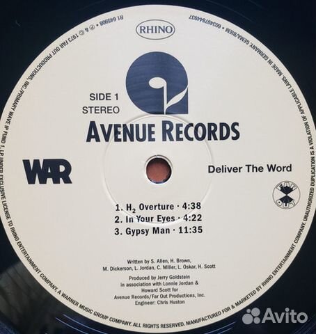 War / Deliver The Word (LP)