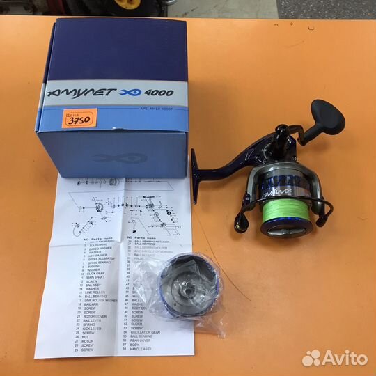 Катушки для удочек и спинингов в ассортименте