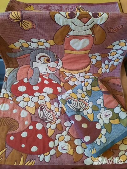 Полотенце новое банное детское