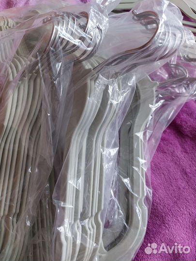 1 шт, новые вешалки прорезинные Homy Mood