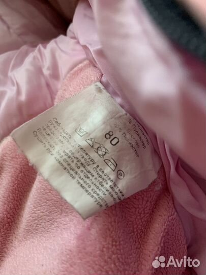 Зимний комбинезон для девочки 80 86