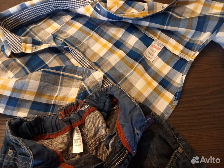 Вещи пакетом для мальчика 104 110, 4-5 лет