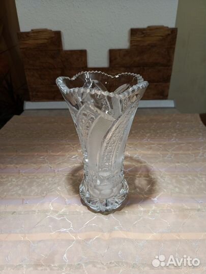 Ваза хрустальная СССР 30 см