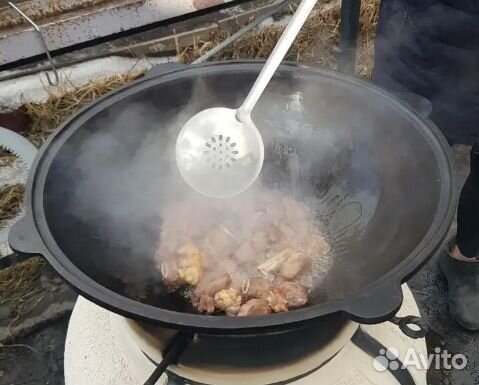 Чугунный казан на 22 л