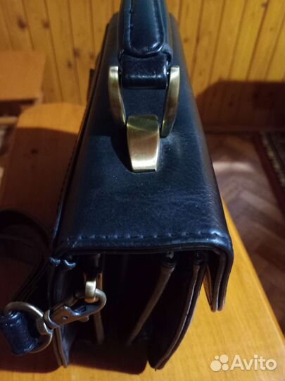 Барсетка кожаная мужская