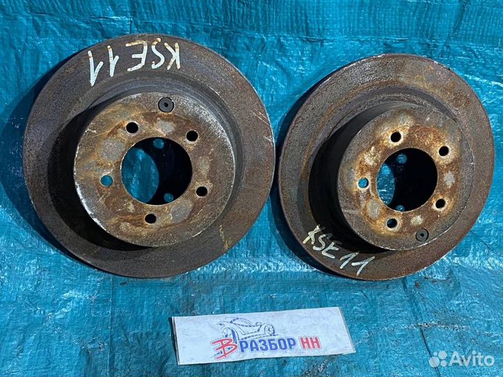 Диск тормозной задний Mitsubishi Outlander XL CW5W