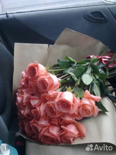 Цветы розы букет