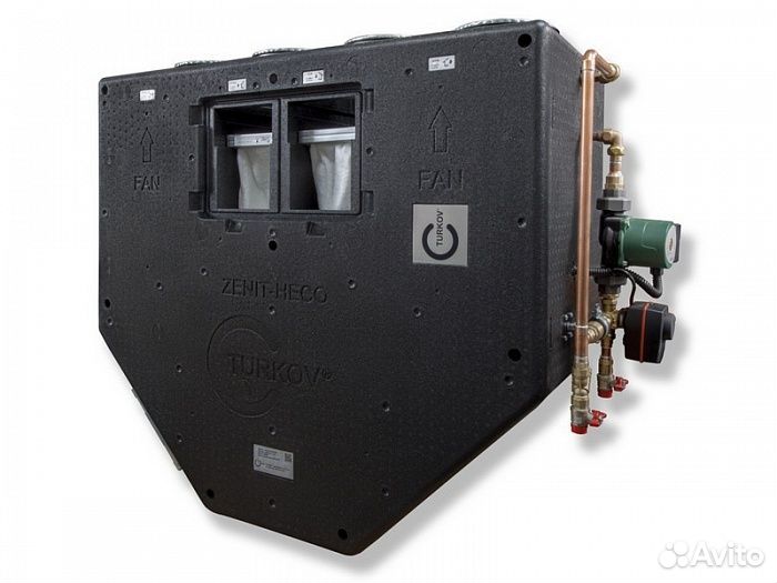 Вентиляционная установка Турков zenit heco V 550 W