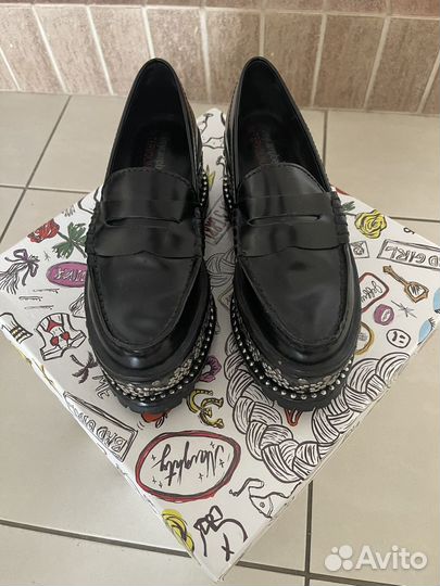 Туфли лоферы криперы