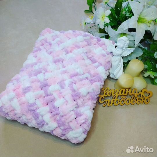 Плюшевый плед