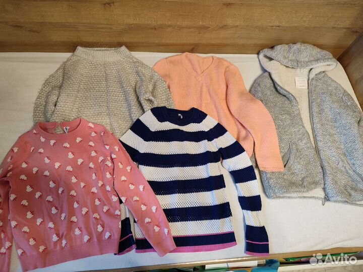Вещи пакетом для девочки 134