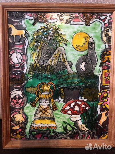 Витражная картина