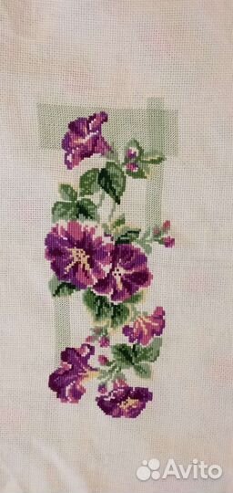 Готовая вышивка крестом. В ассортименте