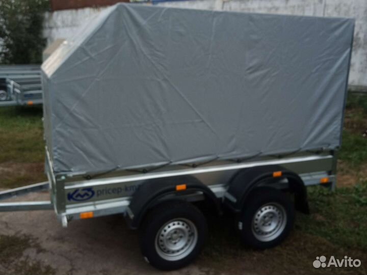 Двухосный легковой прицеп 2,6*1,35 м. кмз М- PRO