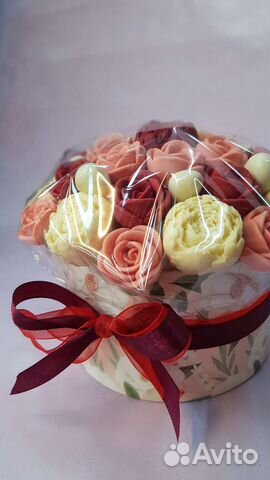 Букет из шоколадных роз