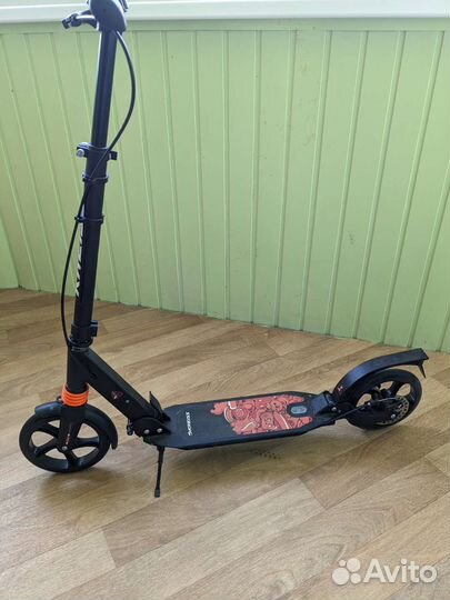 Самокат kreiss с ручным тормозом подростковый