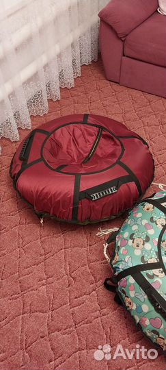 Тюбинг ватрушка 100 см бу