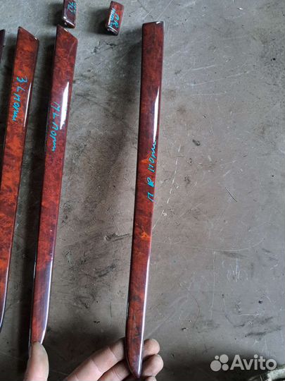 Дерево дверных обшивок Porsche Cayenne