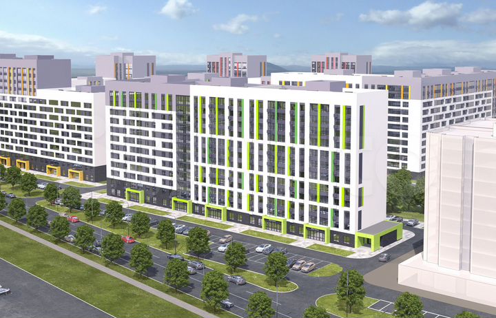 2-к. квартира, 40,7 м², 9/12 эт.