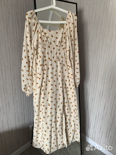 Платье миди новое