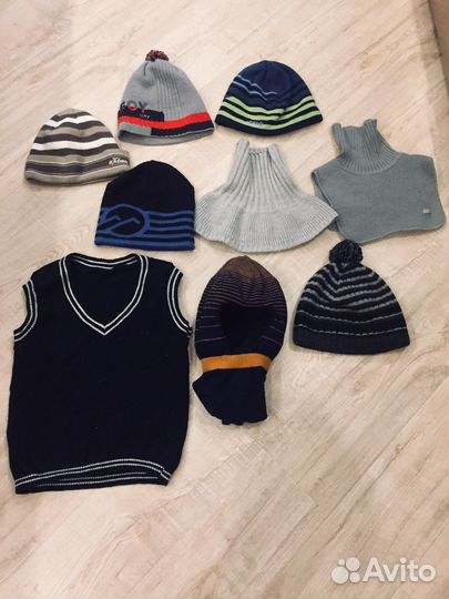 Шапки детские для мальчиков