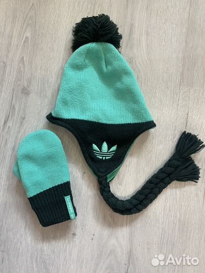 Комплект шапка и рукавички Adidas originals