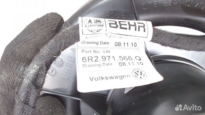 Двигатель отопителя Skoda Fabia, 2019