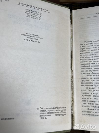 Русская поэзия XIX - начала XX в